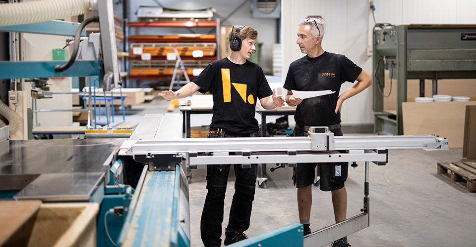 Lærling ©Henriksen Snekkeri