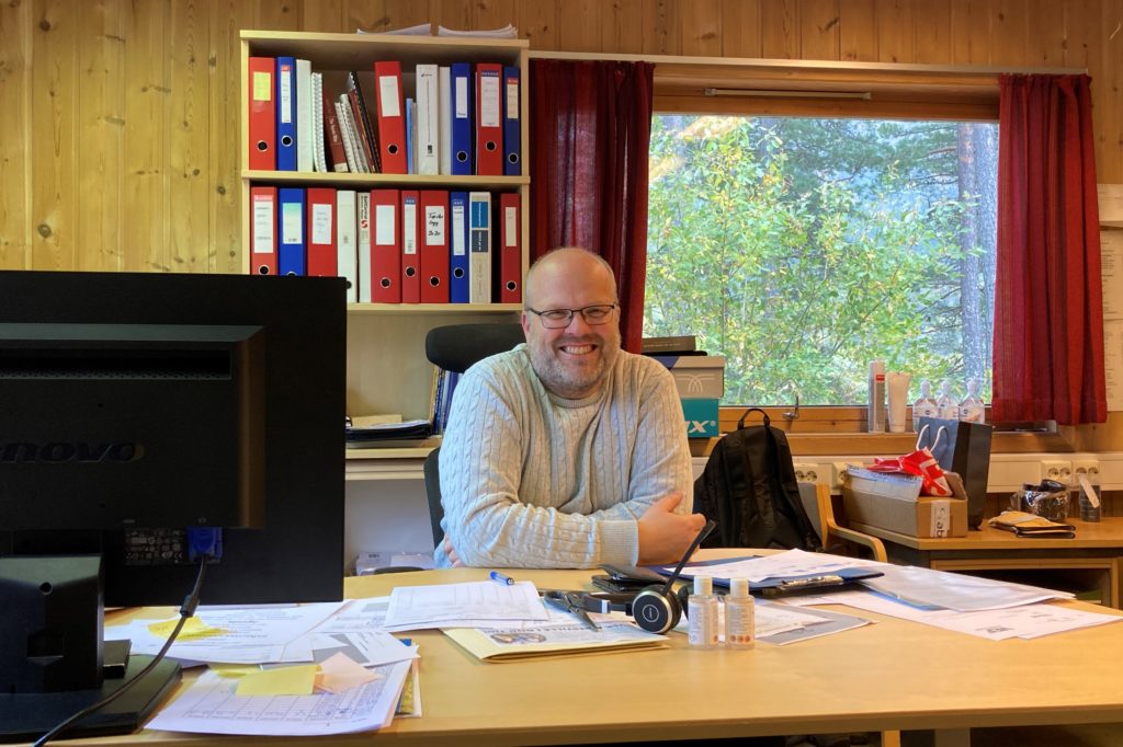 Per Arne Teslo - daglig leder hos Byglandsfjord Sag